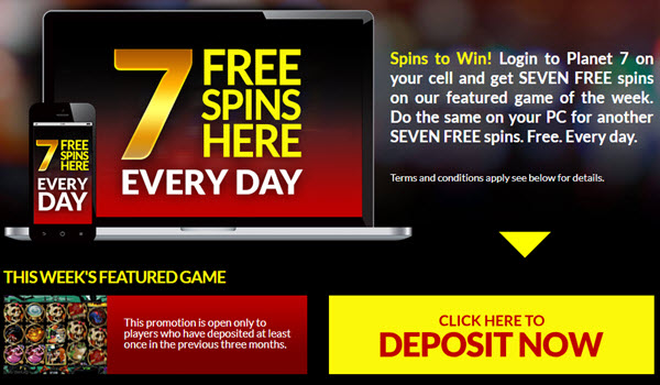 Planet 7 oz casino no deposit bonus codes 2019 printable