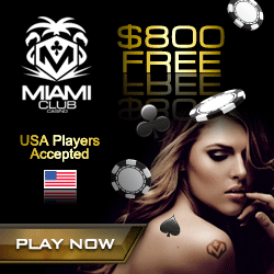 Miami Casino No Deposit Bonus