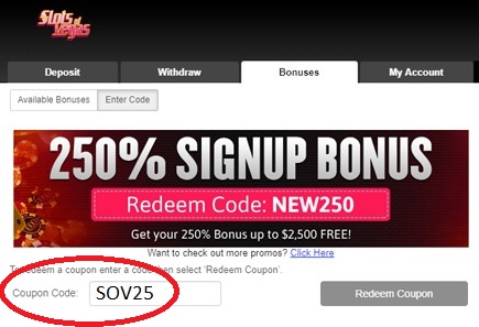 slots no deposit bonus codes