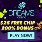 Dreams Casino No Deposit Bonus Codes