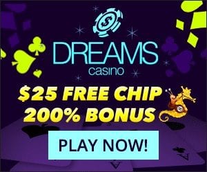 no deposit bonus codes dreams casino 2018