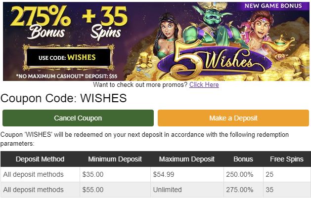 slots plus no deposit code