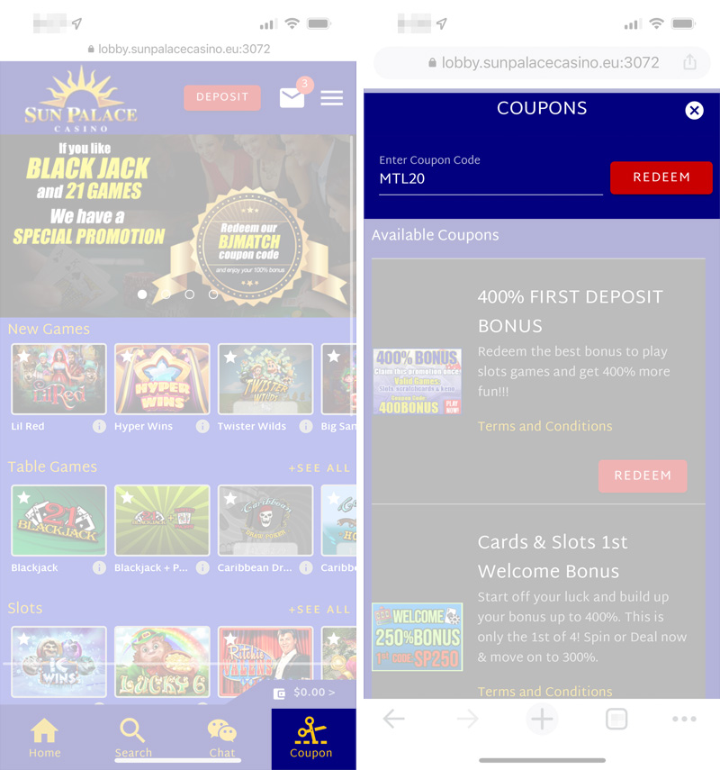 mandarin palace casino no deposit codes 2022